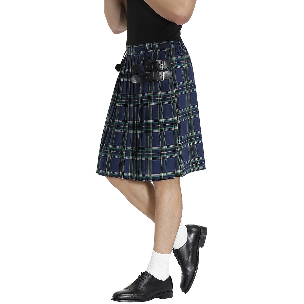 Retro Punk a gotika Středověké Sukně Skotské užitkové kilty Ren Faire Pánské Keltské Plesová maškaráda Běžné / Denní Dospělé Sukně 2025 - $32.99 –P2
