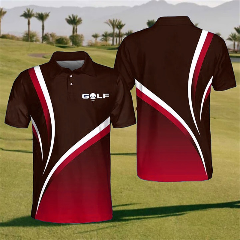 Men's Sport Jersey Golf Polo - Men's Polo Shirts - New In 2024