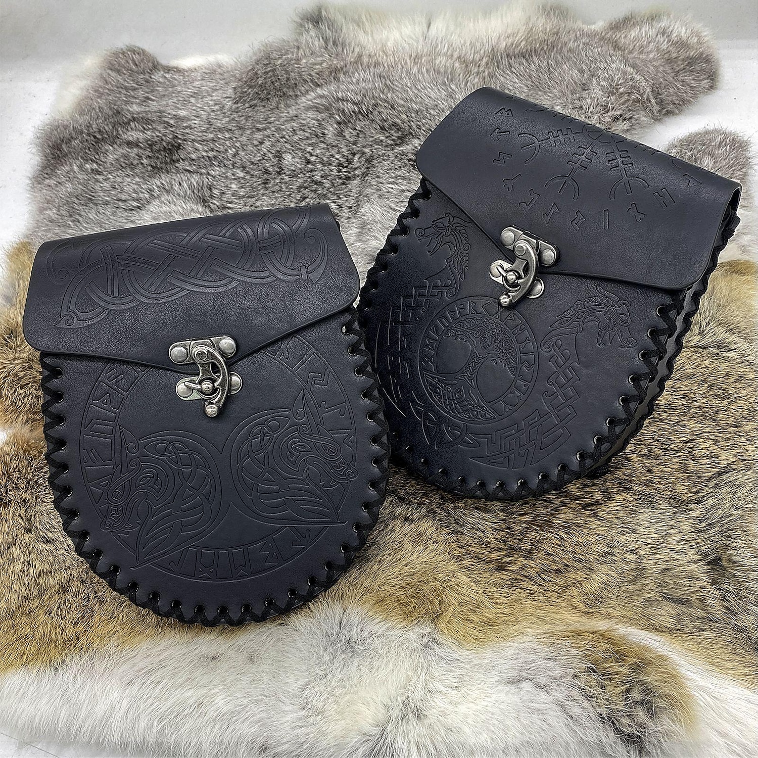 Retro Punk a gotika Středověké Cosplay kostým taška Pouzdro na opasek Ren Faire Rytíř Viking Keltský rytíř Pánské Dámské Unisex Keltské Viking předvečer Všech svatých Plesová maškaráda Výkon Podium 2025 - $26.99 –P7