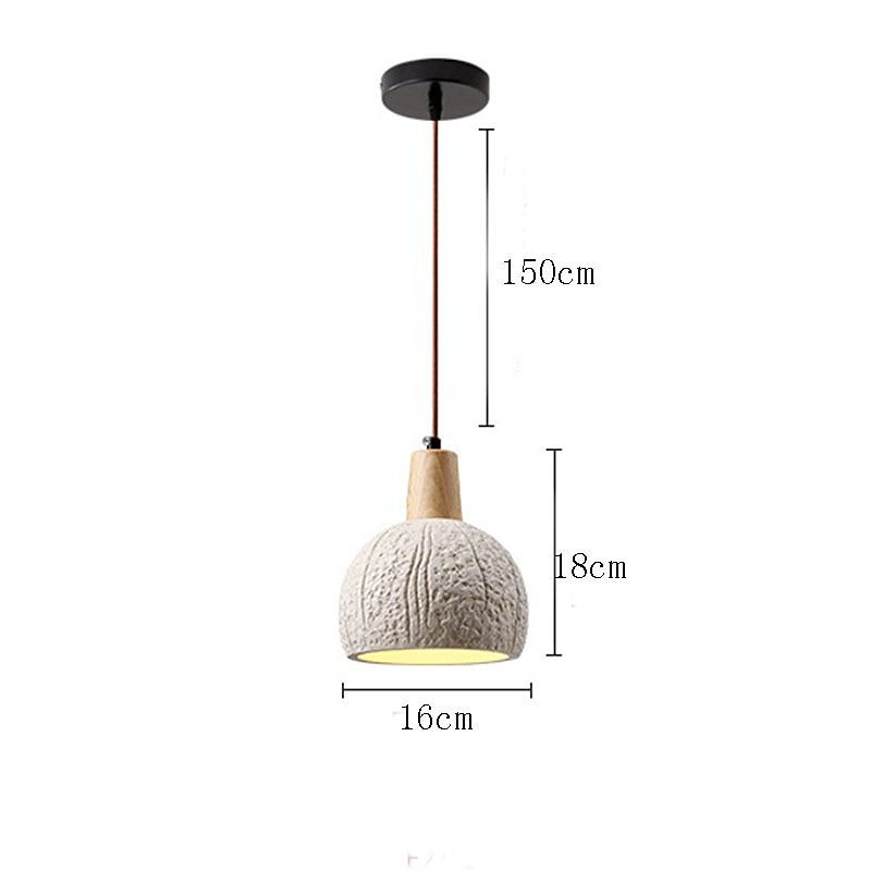 LED suspension design ciment 10 "éclairage de l'îlot de cuisine moderne ferme foyer entrée luminaires plafond suspendu globe sur table cordon réglable 1 pièces 110-240v de 2025 ? $161.44 –P15