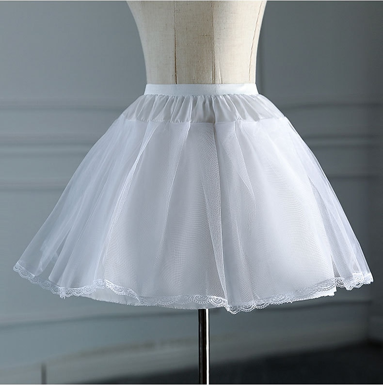 Elegáns 1950-es Szerepjáték Lolita Ruhák Alsószoknya Krinolin Hercegnő Menyasszony Hercegnő Jelmez Női Lány Mindszentek napja Farsang Teljesítmény Esküvő Parti Felnőttek Alsószoknya 2025 - $11.49 –P2
