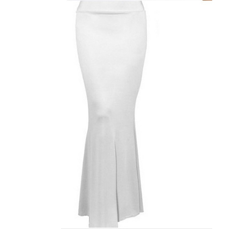 Femmes Jupe Crochet Jupes de Travail Jupe Longue Streetwear Basique Maxi Jupes Couleur Unie Bureau / Carrière Fête Noir Rouge Été Polyester de 2025 ? $14.99 –P3