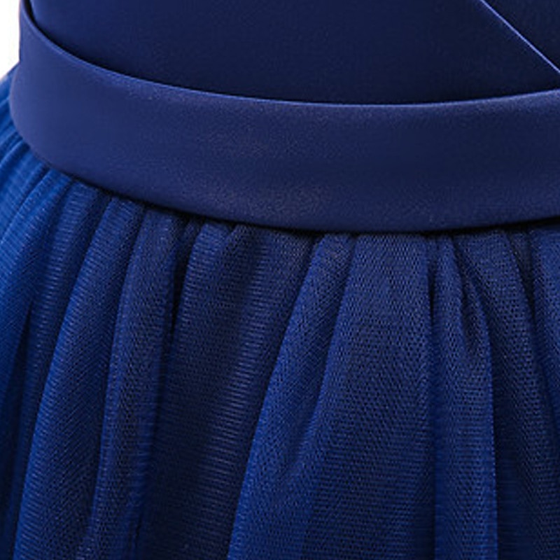 kinderkleidung Mädchen Blumenmädchen Kleid Kleid Party Kleid Feste Farbe Ärmellos Formal Leistung Hochzeit Gitter Rückenfrei Elegant Modisch bezaubernd Polyester Maxi abendkleider Schaukelkleid 2026 - $48.99 –P6