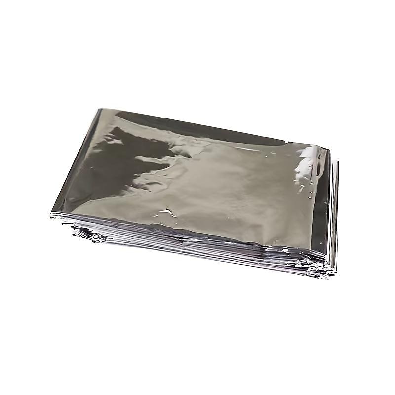 Coperte impermeabili compatte termiche in mylar argento di emergenza per kit di pronto soccorso, attrezzature per disastri naturali, trattengono il calore corporeo, mantengono la dimensione calda dopo del 2025 a $4.99 –P6