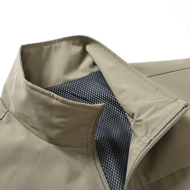 Per uomo Gilet Gilet da pesca Gilet da escursione Gilet senza maniche Giacca Gilet Da tutti i giorni Contemporaneo moderno Primavera estate All'aperto Tinta unita / tinta unita Cerniera Colletto Mao del 2026 a $36.99 –P3