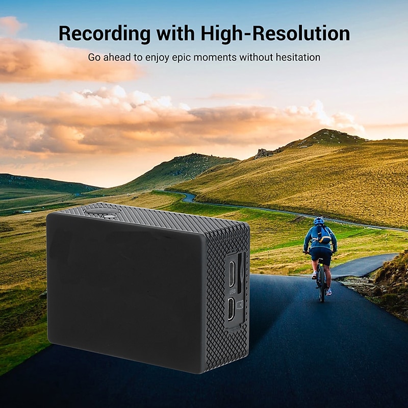 4K Ultra HD Action Camera 4K/30fps WiFi 2 inch 170D Underwater Waterproof Helmet Video Recording Sport Cameras Outdoor Camcorders Valentine's Day Gift 2026 - $54.99 –P4
