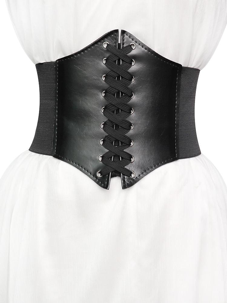 Rétro Vintage Punk & Gothique Médiéval Bustier Sous Poitrine Ren Faire Viking Elfe Femmes Celtique Pirate Fantaisie Corset Toutes saisons de 2025 ? $16.49 –P9