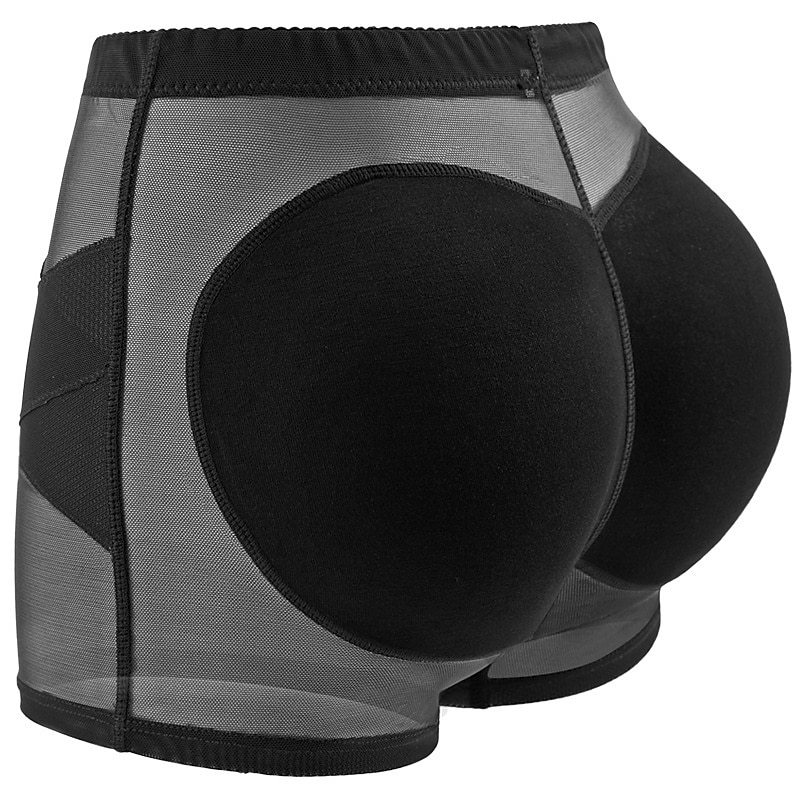 pantaloncini da donna scrunch butt shapewear maglia semplice corti neri abiti da casa del 2025 a $11.49 –P2