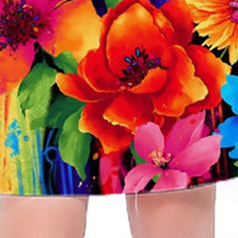 Děti Dívčí Šaty Grafika Květinový Krátký rukáv Venkovní Ležérní Módní Roztomilý Denní Polyester Nad kolena Volnočasové šaty Áčkové šaty Letní šaty Léto Jaro 3-12 let Více barev Černá Světlá růžová 2025 - $15.99 –P1