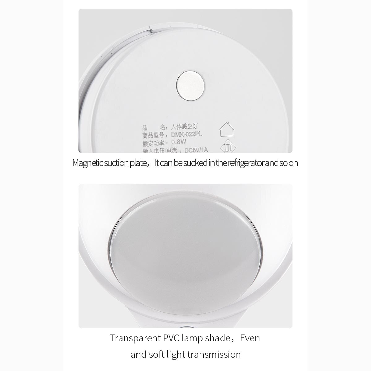 bewegingssensor licht led nachtlampje usb oplaadbare nachtlamp voor keukenkast garderobe lamp trapkast wandlamp 2025 - $19.99 –P11