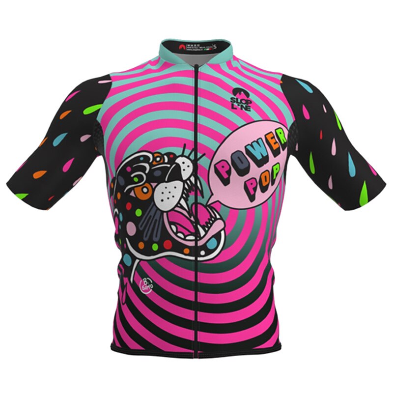 Voor heren Wielrenshirt Korte mouw Fietsen Shirt Kleding Bovenlichaam met 3 achterzakken Fietsen Ademend Sneldrogend Achterzak Zilver Donker Grijs Paars Grafisch Sport Kleding 2025 - $28.99 –P5