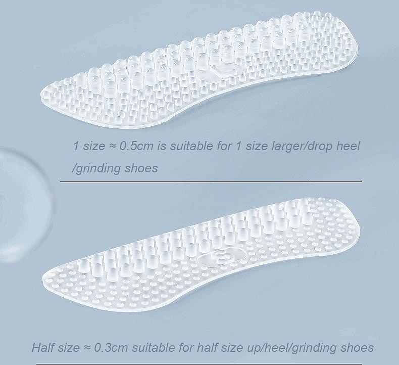 3 paar/set siliconen gel hielgrepen voor schoenen – antislip kussentjes ter voorkoming van blaren, comfort en pasvorm bij hoge hakken 2025 - $8.99 –P7