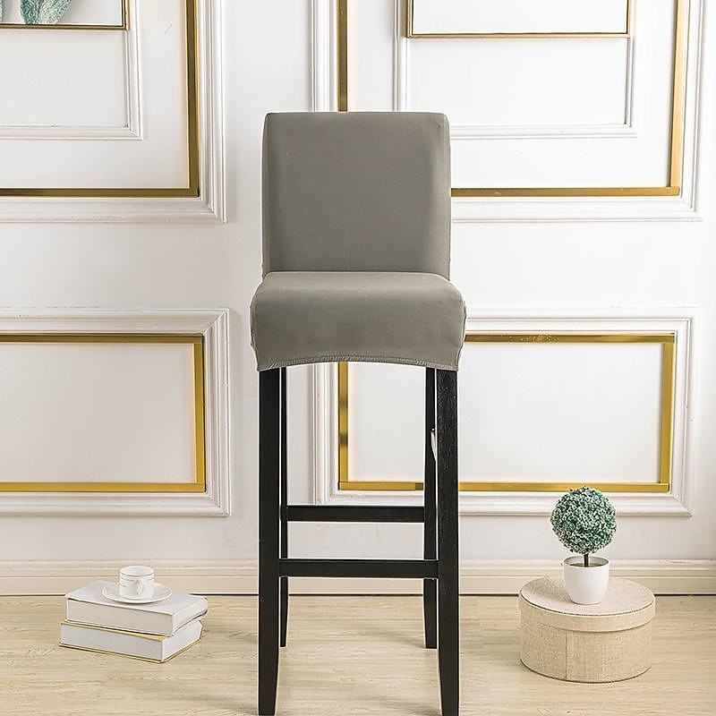 Stretch Bar Stool Cover Pub Counter Stool Chair Slipcover for Dining Room Cafe Furniture Seat Cover Stretch Protectors Non Slip with Elastic Bottom 2025 - $9.49 –P18