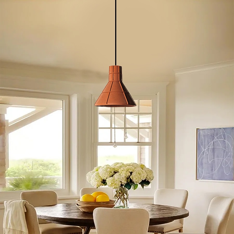 plafonnier led en céramique plafonnier 7 "éclairage de cuisine led lampes suspendues en cristal îlot de cuisine, luminaire suspendu de cuisine intégrée à 1 lumière lumière d'île moderne de 2026 ? $100.99 –P12