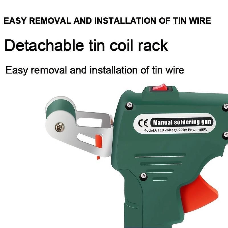 60W Automatic Soldering Gun Kit - Perfect for Electronics Projects 2025 - $26.99 –P8