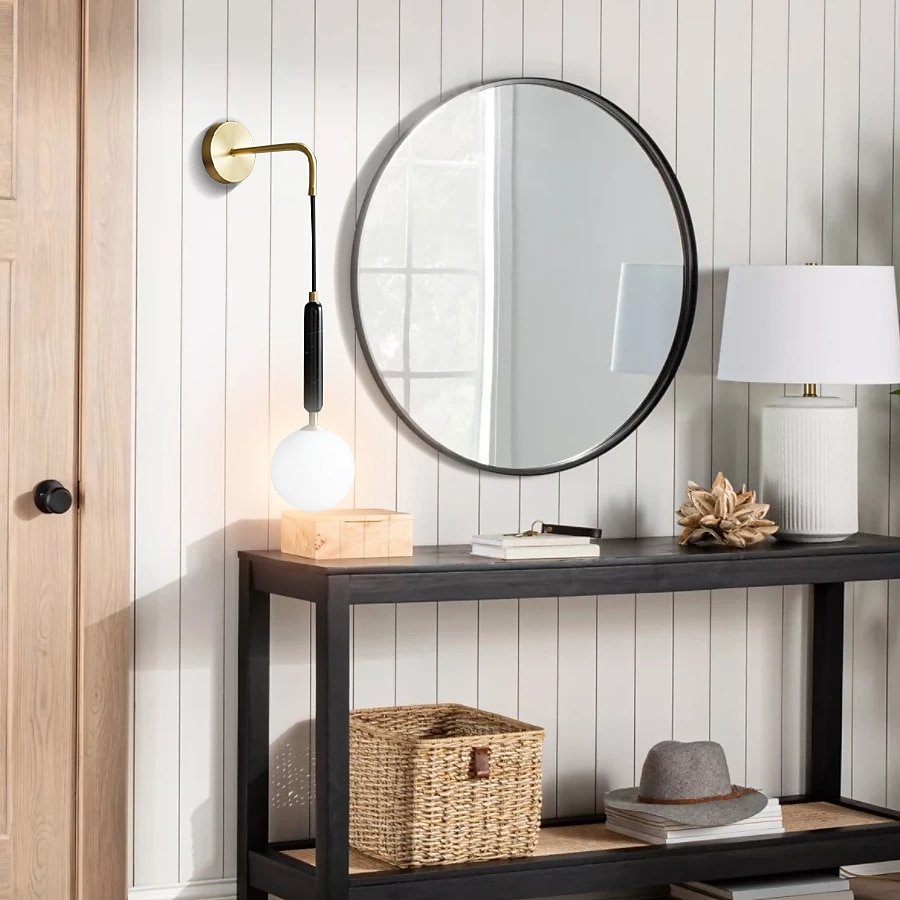iluminación de baño luz de tocador ip20 g9 aplique de pared iluminación latón cepillado luz de baño con pantalla de vidrio transparente aplique de pared de baño luz de pared para espejo cocina 2025 - $132.99 –P6