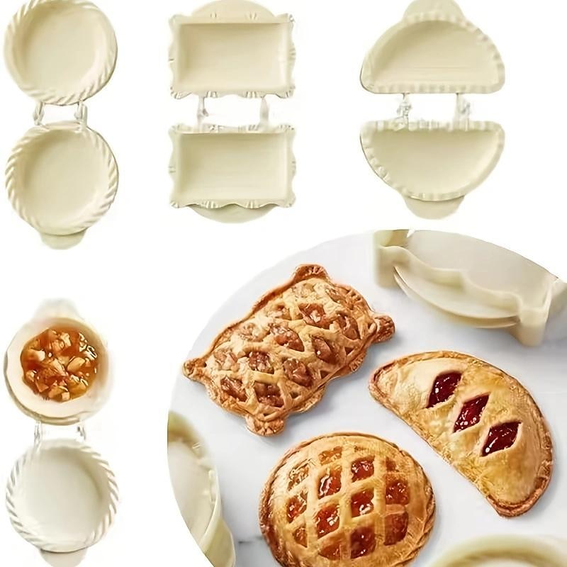 Mini Hand Pie Molds Set Easy To Use One Press Autumn Cottage Pie