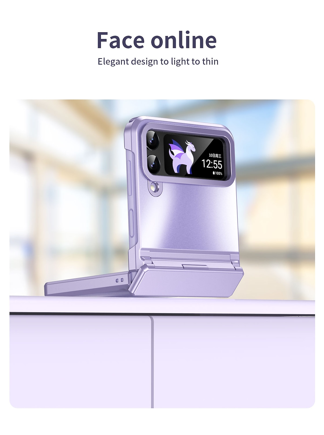 2025年 電話 ケース 用途 サムスンのギャラクシー Zフリップ6 Z Flip 5 Z Flip 4 Z Flip 3 フルボディーケース 耐衝撃 ソリッド アルミニウム合金 コレクション – $24.99 –P6