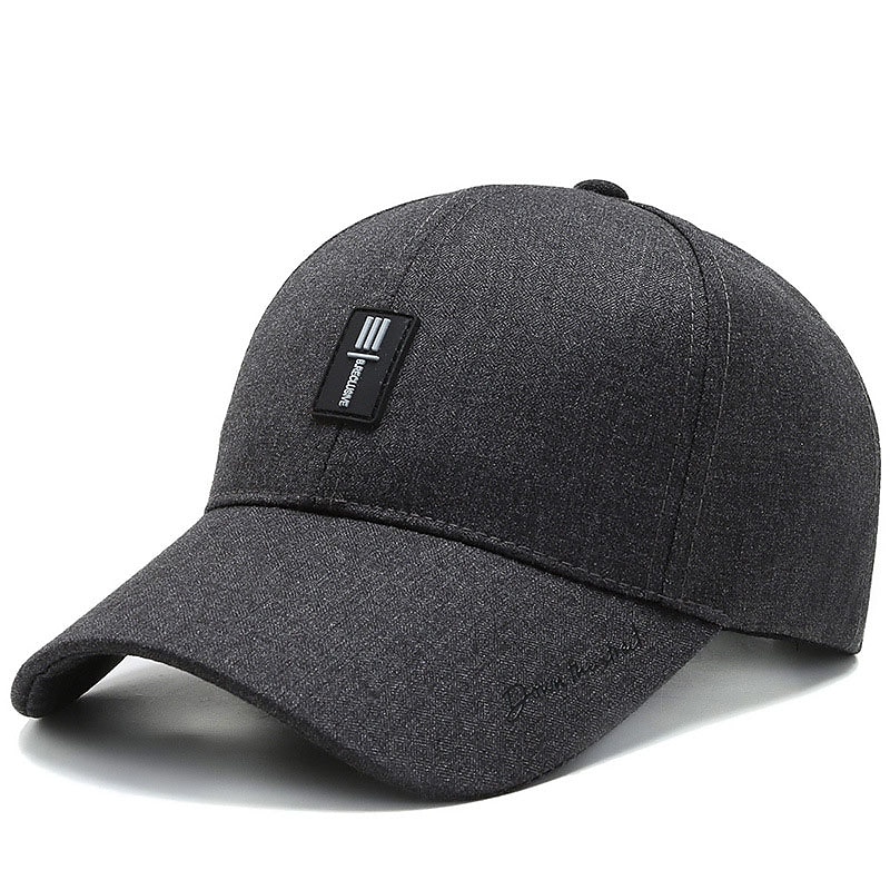 Herr Basebollkeps Trucker Hat Svart Djupblå Polyester Resor Strandstil Utomhus Semester Slät Justerbara Solskyddskräm Andningsfunktion Mode 2025 - $15.49 –P9