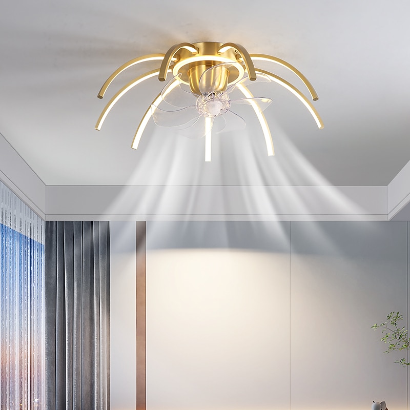 Ceiling Fan with Light Dimmable 65cm 6 Wind Speeds Modern Ceiling Fan for Bedroom, Living Room App & Remote Control 110-240V 2025 - $475.09 –P8