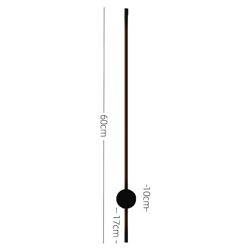 rgb dimmable appliques murales conception de bande led appliques murales d'intérieur avec télécommande 60/80 / 100cm colonne de lumière colorée changeante de couleur, lumière d'ambiance pour chambre de 2025 ? $116.99 –P11