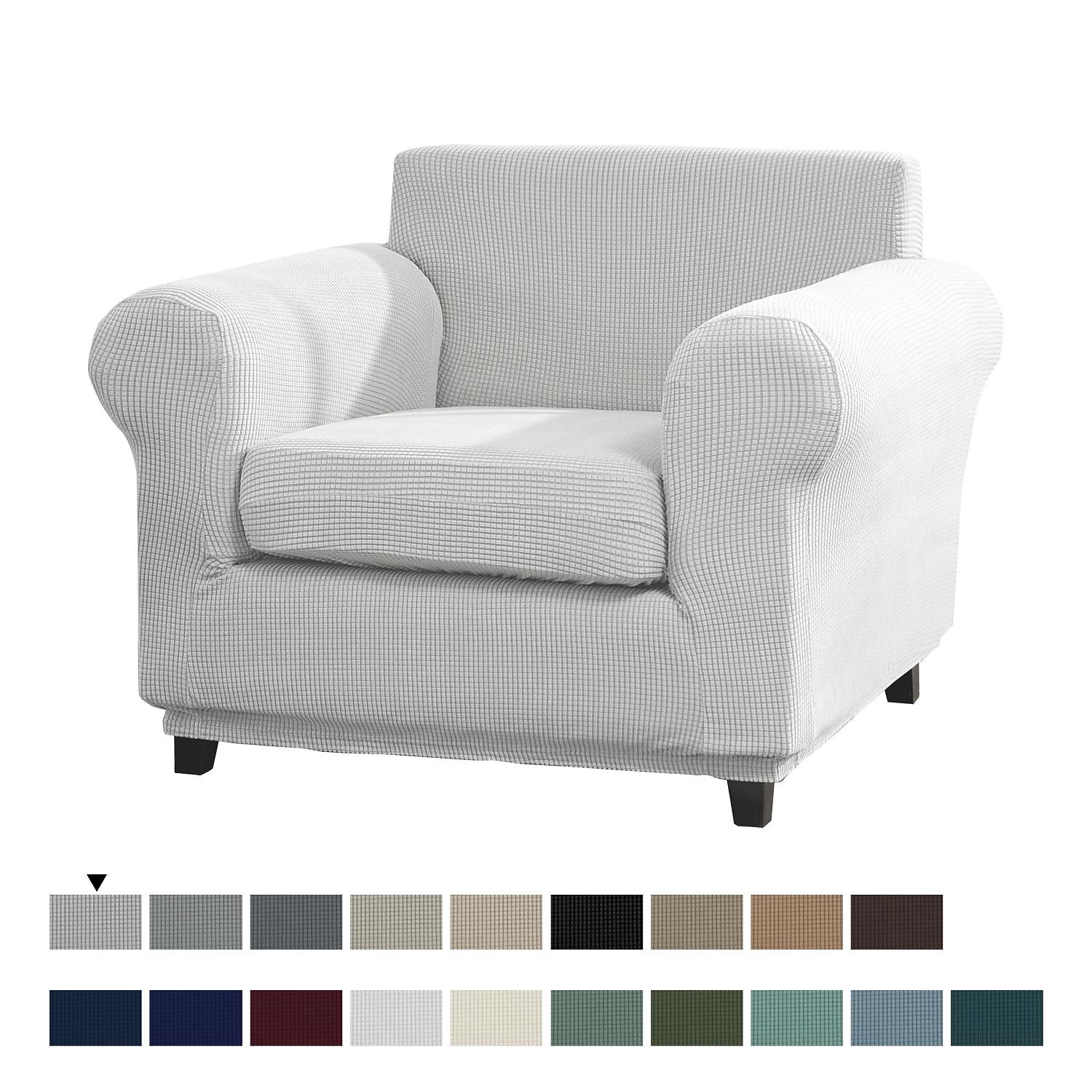 Stretch Single Sofa Cover For Dogs Pet, Armchair Slipcover 1 Seater Couch Furniture Protector with Elastic Bottom Washable Couch Furniture Protector 2025 - $56.99 –P8