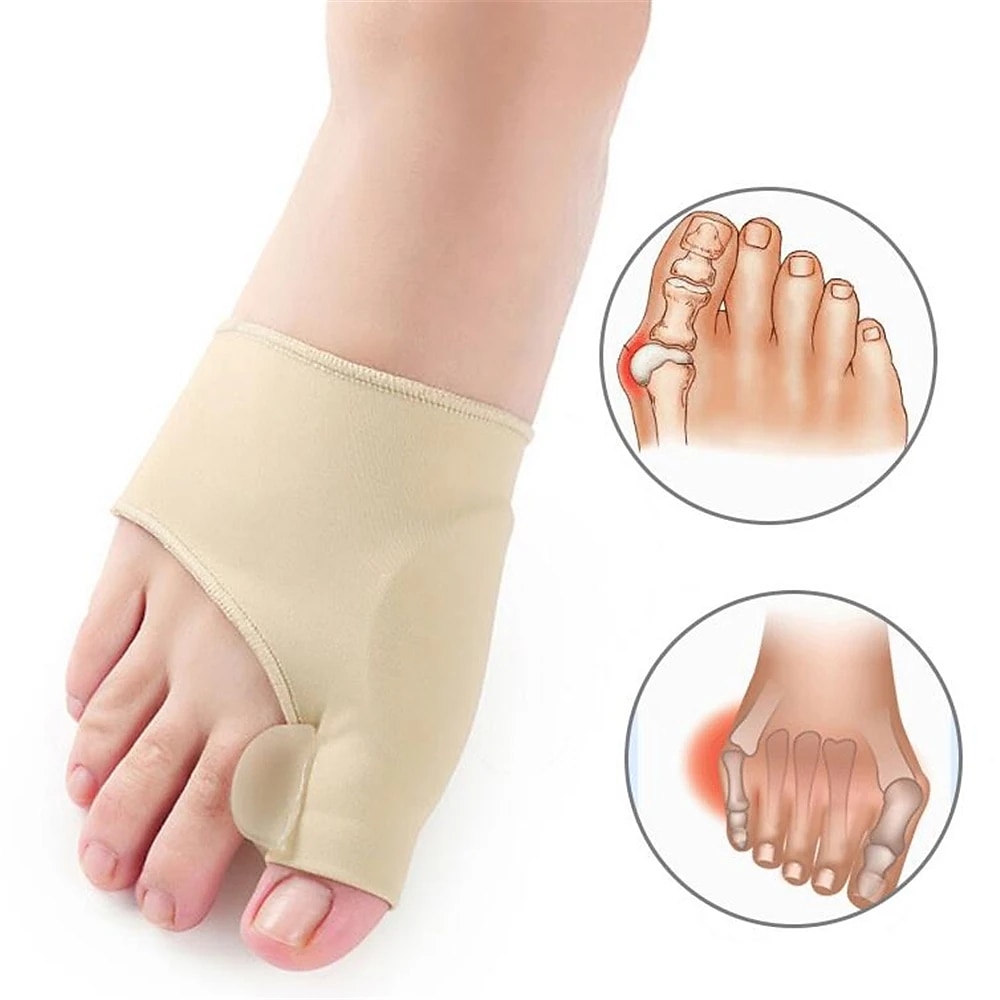 2db/pár lábujjleválasztó hallux valgus bunion korrektor kalapácsos lábujjkiegyenesítő lábfájdalomcsillapító ortopéd pedikűr eszközök lábápolás 2025 - $9.99 -P5