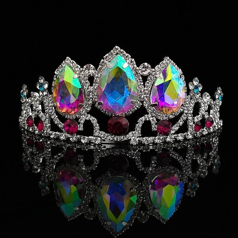 Hodeplagg Diademer Pannen Krone Retro / vintage Elegant og moderne Gotisk Royal Style Legering Til Prinsesse Svart svane Cosplay Halloween Karneval Dame Jente Kostyme smykker Motesmykker 2025 - $13.99 –P3