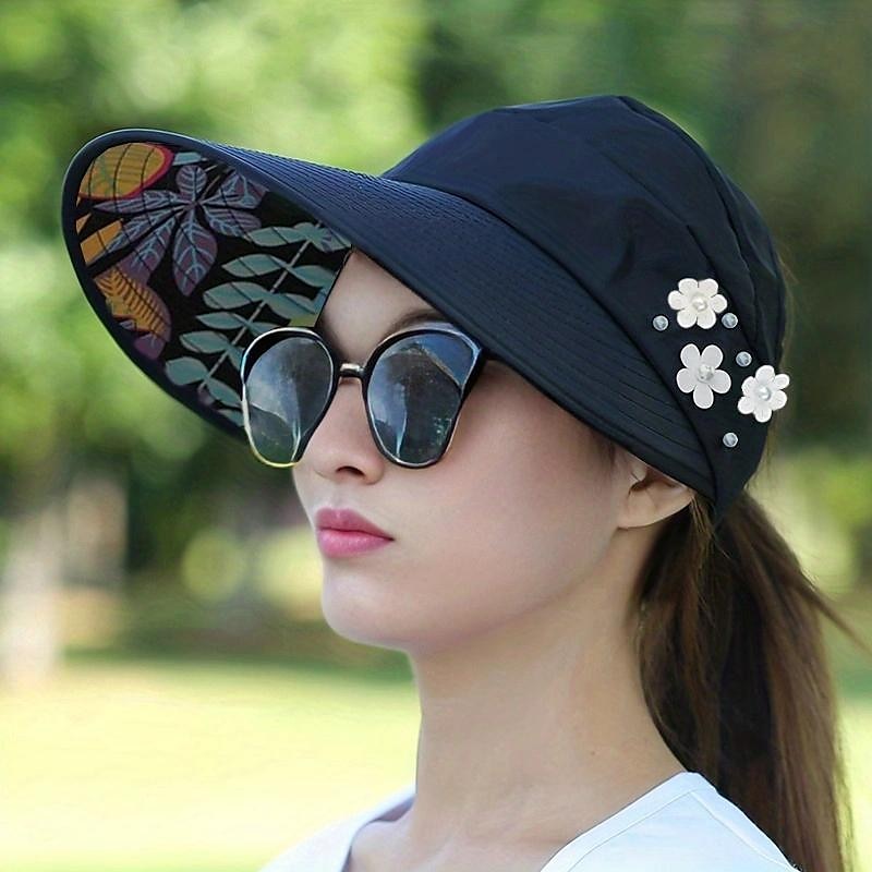 cappello da sole estivo da donna cappello da sole da viaggio all'aperto cappello da sole pieghevole cappello da sole anti-ultravioletto del 2025 a $6.49 –P6