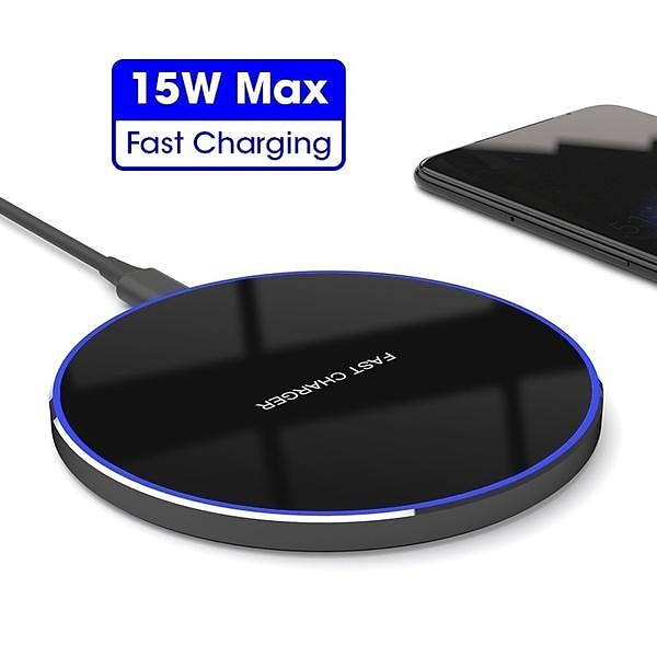 2023 NEW 15W Wireless Fast Charger Pad Phone Charger Dock for iPhone 14 13 12 11 iPhone 13 13 Pro 11 X Xs Max Xr 8plus 8 Samsung Galaxy S30 S21 S20 S10 S9 S8 S7 S6 Huawei P40 Pro 2025 - $17.99 –P2