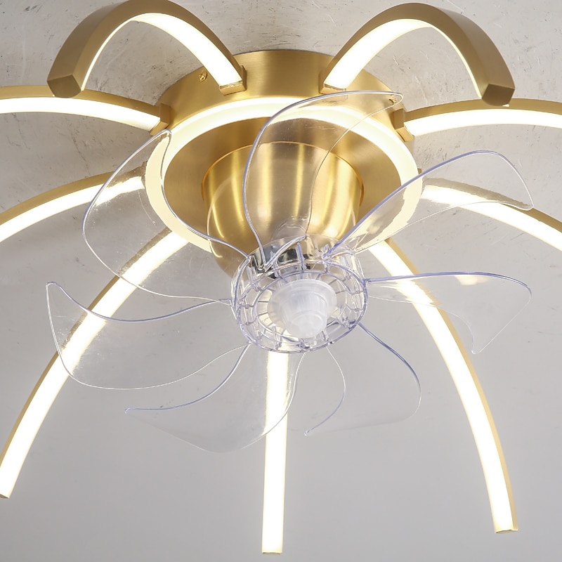 Ceiling Fan with Light Dimmable 65cm 6 Wind Speeds Modern Ceiling Fan for Bedroom, Living Room App & Remote Control 110-240V 2025 - $475.09 –P10