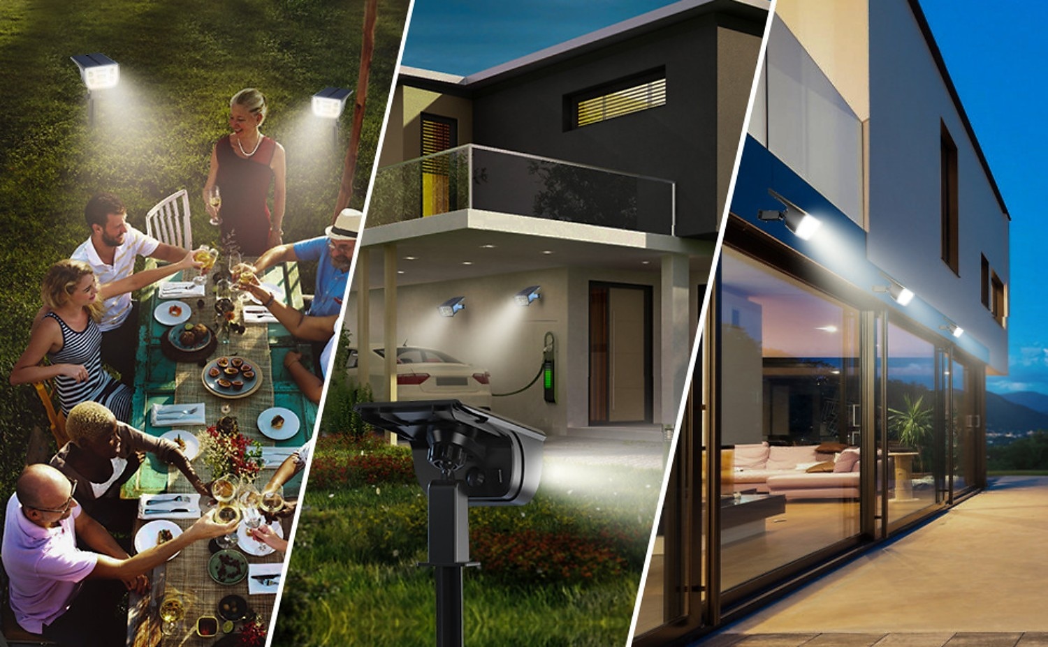 4db 1db 1 W Pathway Lights & Lanterns Vízálló fényvezérlő 3 az 1-ben Fehér 1.3 V Kültéri világítás Udvar Kert 45 LED gyöngyök 2025 - $19.99 –P1
