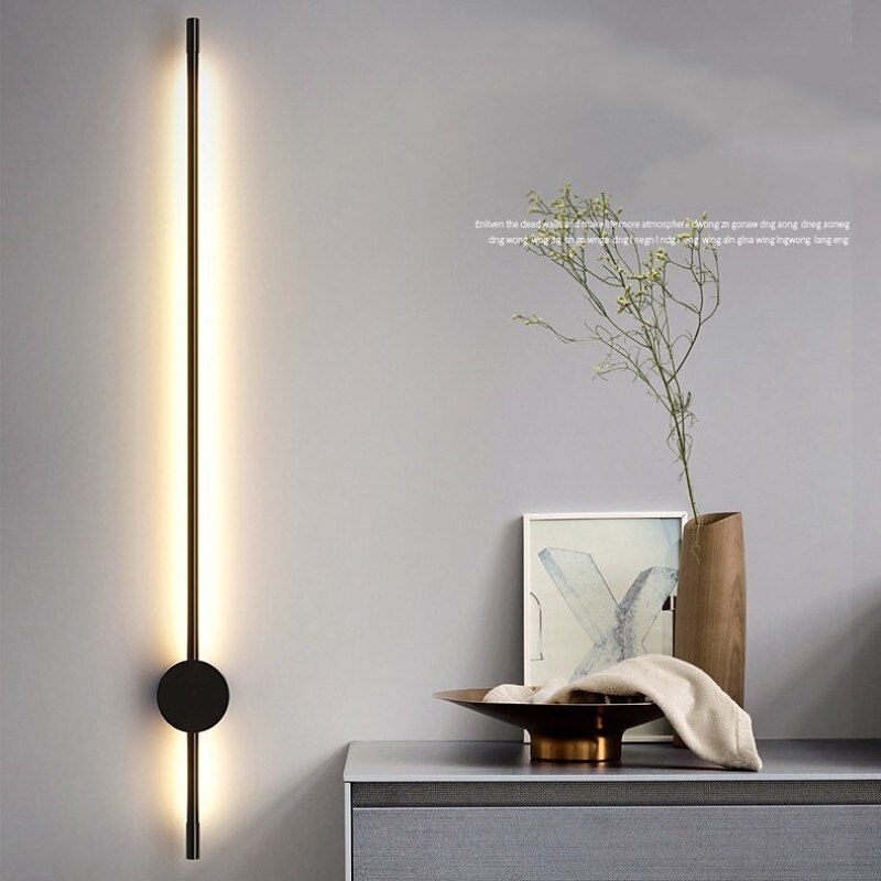 rgb dimmable appliques murales conception de bande led appliques murales d'intérieur avec télécommande 60/80 / 100cm colonne de lumière colorée changeante de couleur, lumière d'ambiance pour chambre de 2025 ? $116.99 –P1