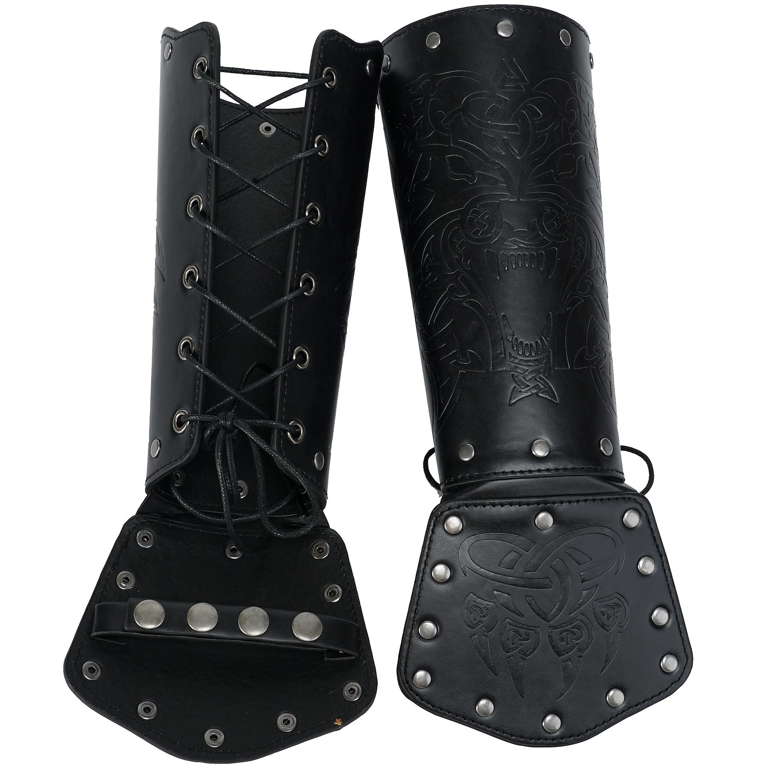 Vintage Punk e gótico Medieval Traje Cosplay Armas e Armaduras Pulseira Guerreiro Cavalheiro Viking Tiro com arco Homens Viking Dia Das Bruxas Baile de Máscaras Espetáculo Palco feira renascentista de 2025 por $23.99 –P14