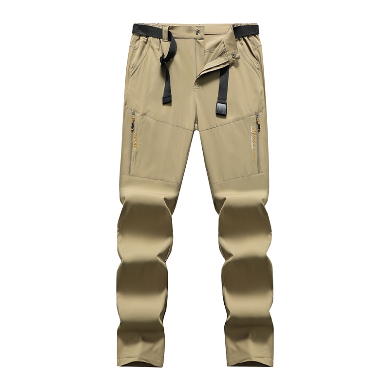 Men's Hiking Pants Trousers Outdoor Regular Fit Breathable Quick Dry Soft Sweat wicking Bottoms Dark Grey Black Camping / Hiking Hunting Fishing S M L XL XXL 2025 - $18.99 –P14