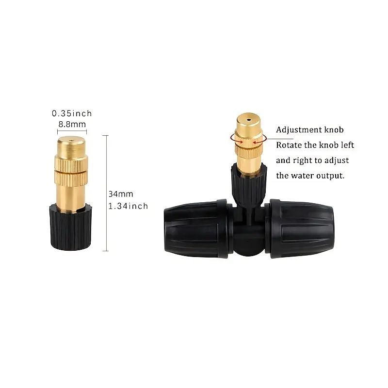 5pcs Automatic Watering System, Household Atomizing Nozzle, Plant Spraying Spray Dust Reduction Gardening Watering Timer Nozzle, Garden Supplies 2025 - CAD $10.99 –P7
