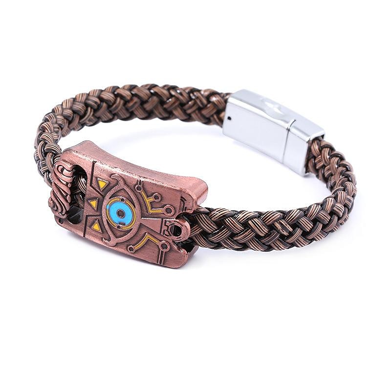 náramek zelda legenda o Zeldě: slzy království pu kožený řemínek slitina náramku cosplay doplňky 2025 - $15.49 –P10