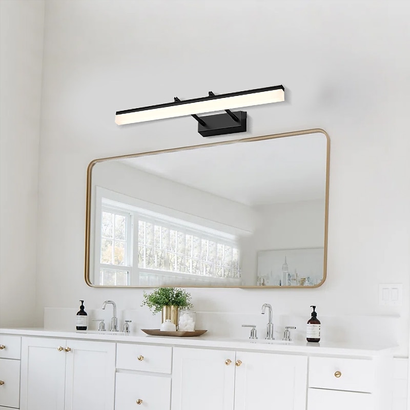 Mirror LED Vanity Light Bathroom Lighting Living Room Bathroom Iron Wall Light IP66 Generic 16 W 2025 - $104.99 –P10