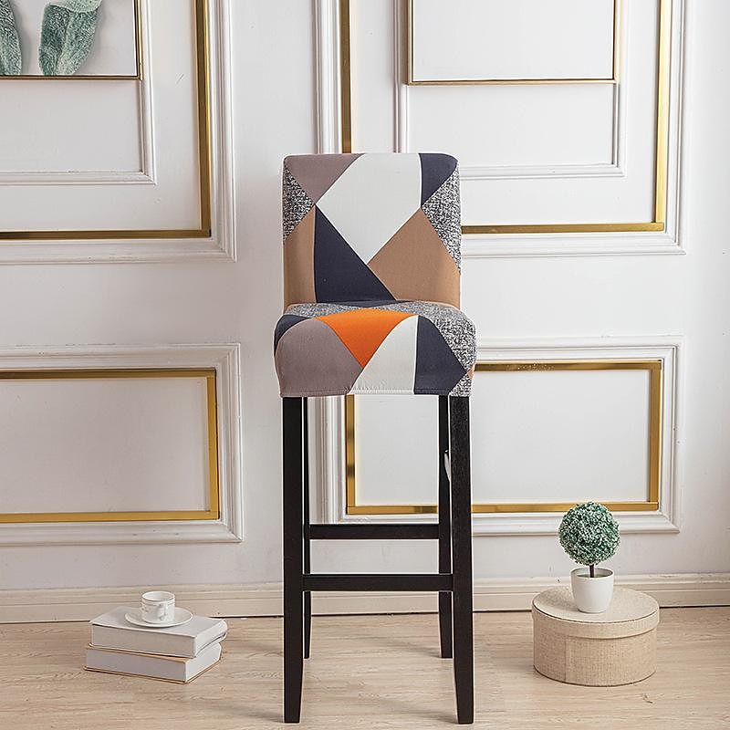 Stretch Bar Stool Cover Pub Counter Stool Chair Slipcover for Dining Room Cafe Furniture Seat Cover Stretch Protectors Non Slip with Elastic Bottom 2025 - $9.49 –P5