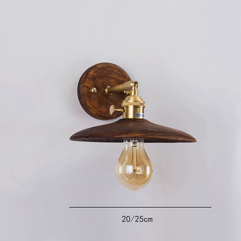 Applique Da Parete A Led In Legno Lampada Da Lettura Comodini Lampada Da Parete Bianco Caldo Per Corridoio Camera Da Letto Scale Hotel del 2025 a $82.99 –P2