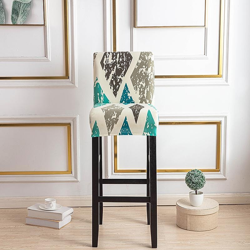 Stretch Bar Stool Cover Pub Counter Stool Chair Slipcover for Dining Room Cafe Furniture Seat Cover Stretch Protectors Non Slip with Elastic Bottom 2025 - $9.49 –P10