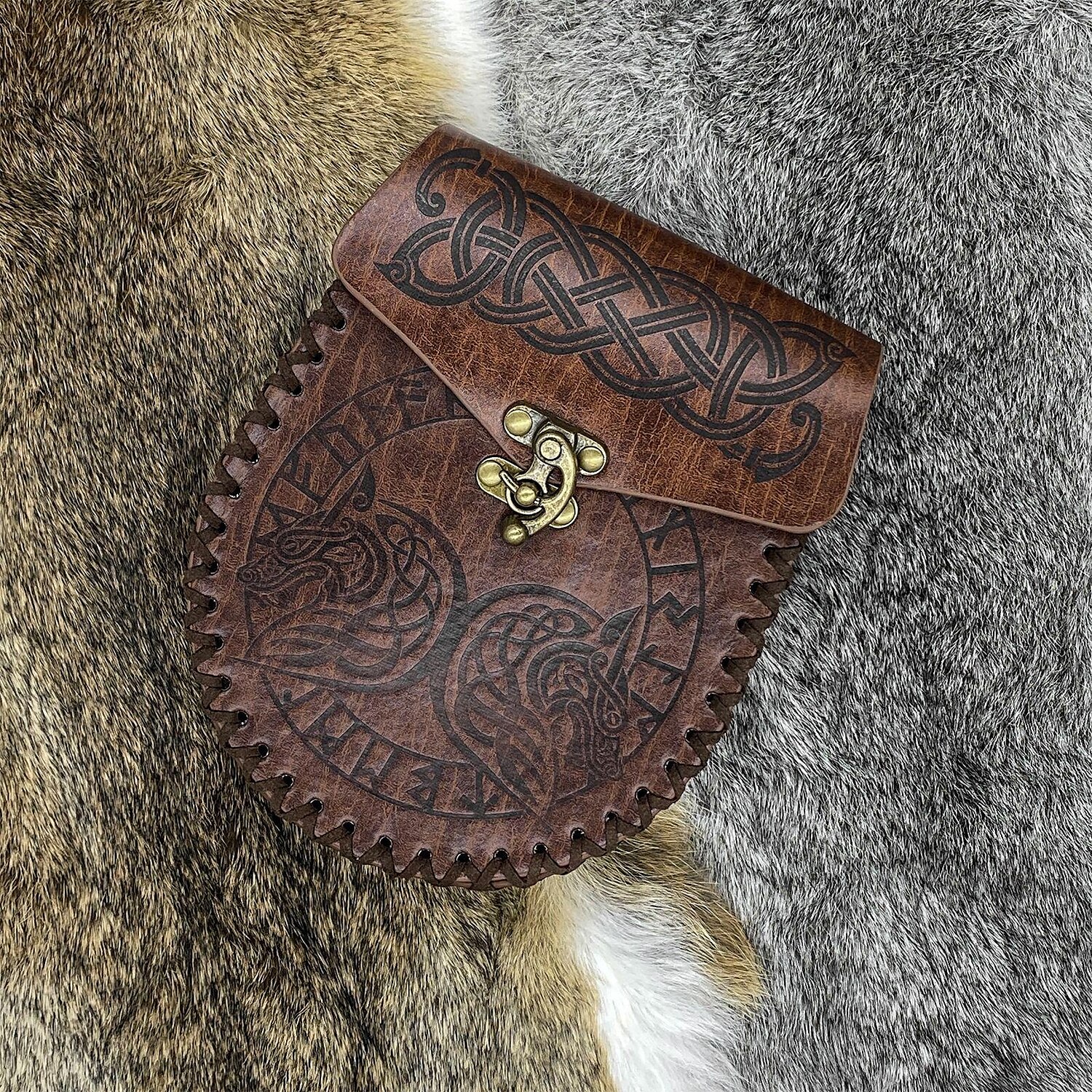 Retro Punk a gotika Středověké Cosplay kostým taška Pouzdro na opasek Ren Faire Rytíř Viking Keltský rytíř Pánské Dámské Unisex Keltské Viking předvečer Všech svatých Plesová maškaráda Výkon Podium 2025 - $26.99 –P10