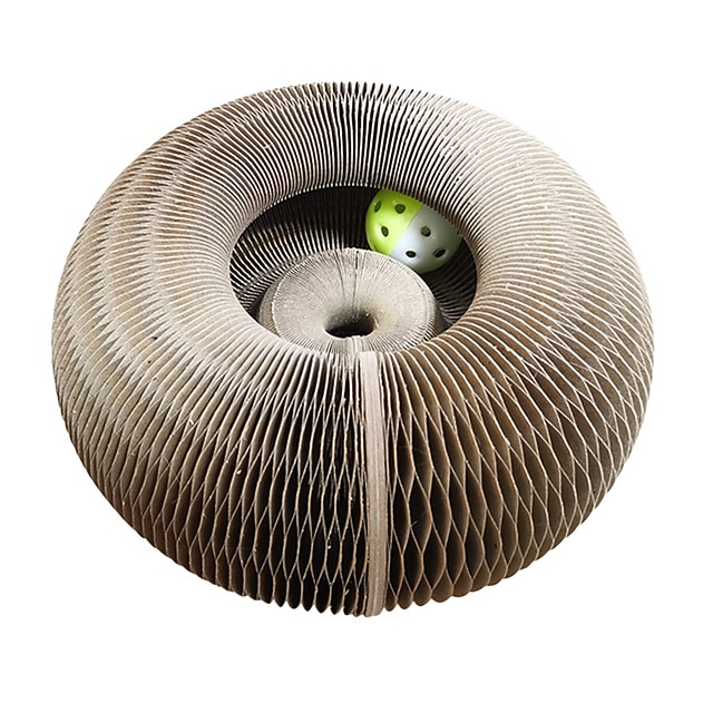 Magic Organ Cat Toy Cats Scratcher Scratch Board Round Corrugated Scratching Post Toys for Cats Grinding Claw Cat Accessories 2026 - $31.99 –P1