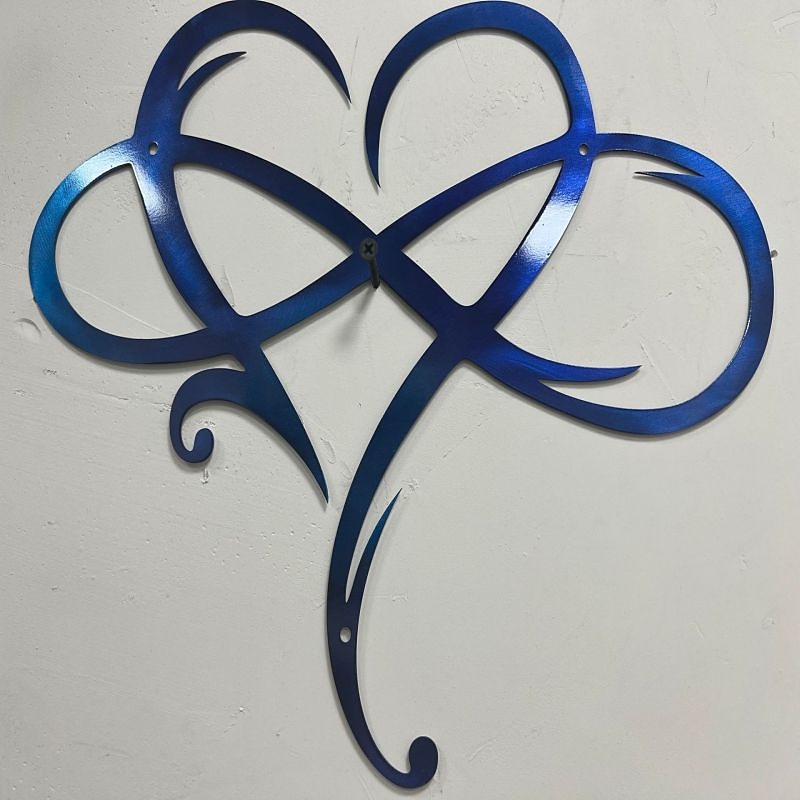 1 τμχ infinity καρδιά μαύρη μεταλλική τέχνη τοίχου σε σχήμα καρδιάς μεταλλική διακόσμηση τοίχου αγάπη πινακίδα στολίδια κρεβατοκάμαρας για χριστουγεννιάτικα δώρα εσωτερικού εξωτερικού χώρου γάμου στο 2025 - $25.99 –P7