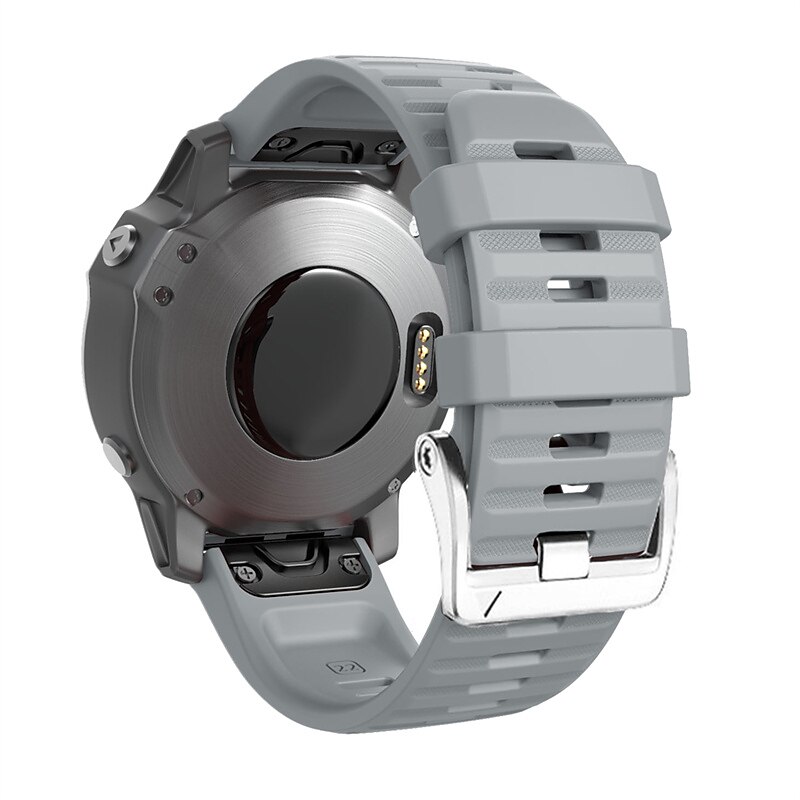 Ver Banda para Garmin Fenix 7 7X 6 6X Pro Epix Pro 47mm 51mm Instinct 2X Approach S70 47mm S62 S60 Forerunner 955 945 Epix Marq Descent Quatix 22mm 26mm Silicona Reemplazo Correa Ajustable Correa 2025 - $22.99 –P12