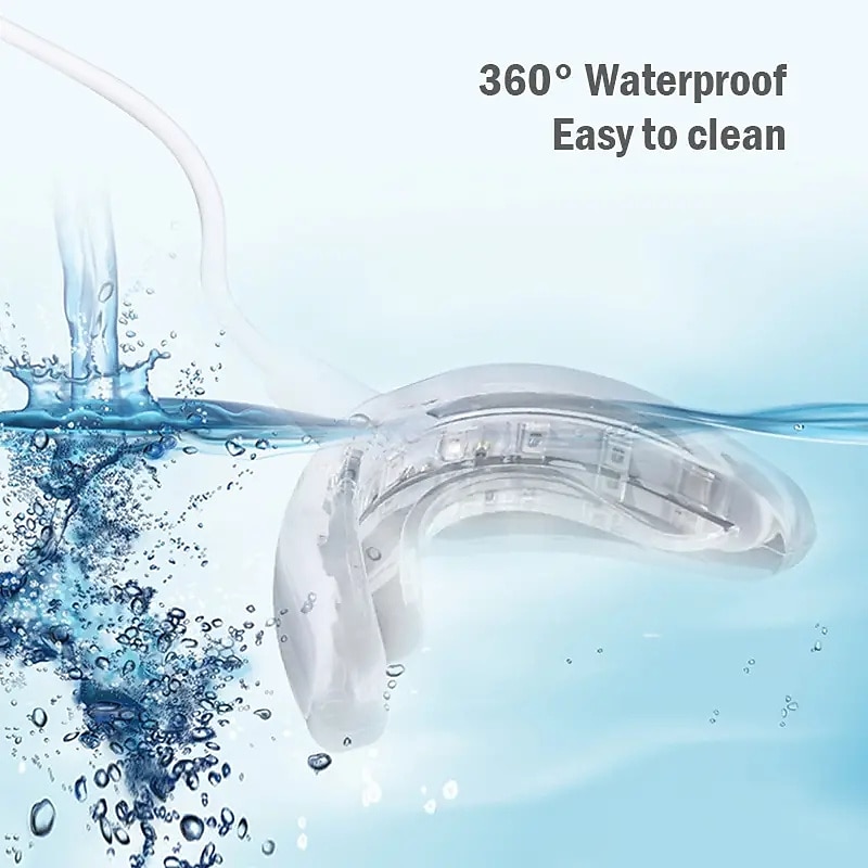 1PCS 4 In1 Tanden Bleken 24 Lichten Timed Slimme LED Draagbare USB Oplaadbare Blauw Licht Mondverzorging Bleek Tanden Bleken Valentijnsdag Cadeau 2026 - $23.99 –P6