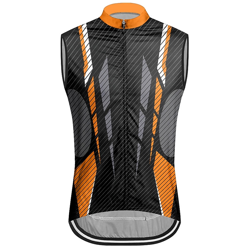 Men's Cycling Vest Cycling Jersey Sleeveless Bike Vest / Gilet Jersey Top with 3 Rear Pockets Mountain Bike MTB Road Bike Cycling Breathable Quick Dry Moisture Wicking Back Pocket Royal Blue Sky Blue 2025 - $25.99 –P5