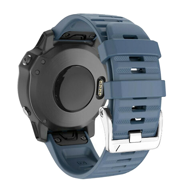 Ver Banda para Garmin Fenix 7 7X 6 6X Pro Epix Pro 47mm 51mm Instinct 2X Approach S70 47mm S62 S60 Forerunner 955 945 Epix Marq Descent Quatix 22mm 26mm Silicona Reemplazo Correa Ajustable Correa 2025 - $22.99 –P3