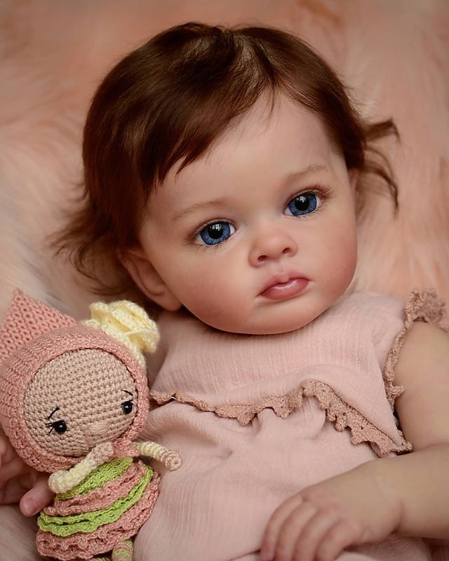 22 pouce Poupée Reborn Jouet pour Bébé & Nourrisson Poupée Reborn Toddler Poupée Poupée bébé Reborn Bébé Nouveau née réaliste Cadeau Vinyle W-2142JS cadeaux noël enfant avec vêtements et accessoires de 2025 ? $139.99 –P3
