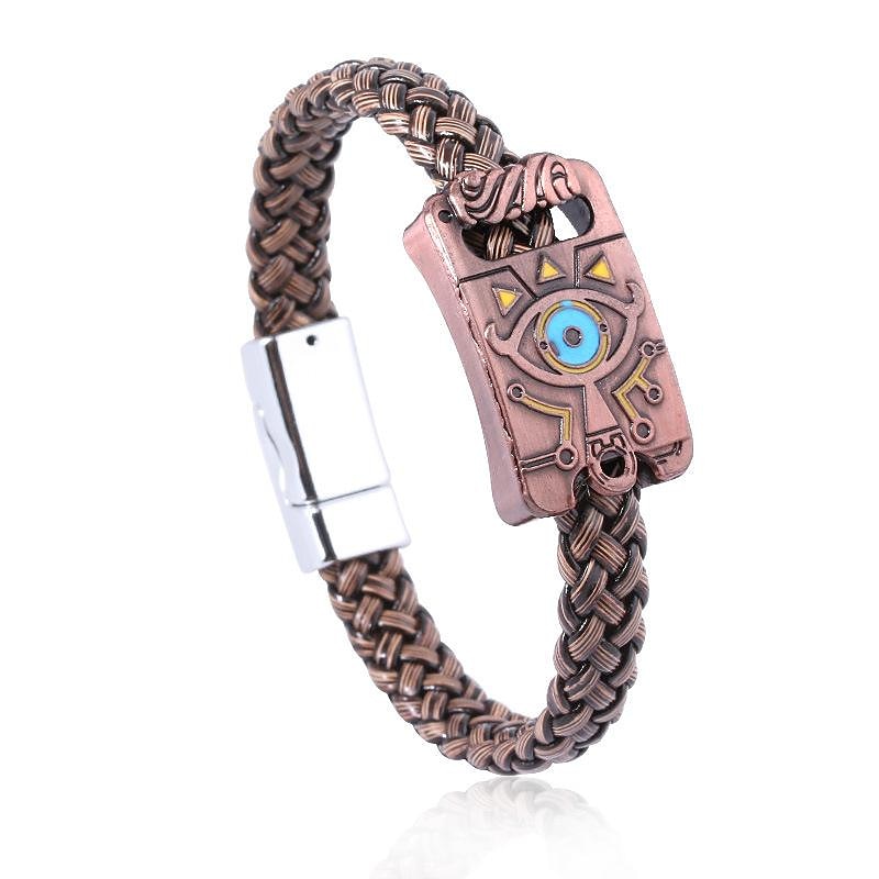 náramek zelda legenda o Zeldě: slzy království pu kožený řemínek slitina náramku cosplay doplňky 2025 - $15.49 –P9